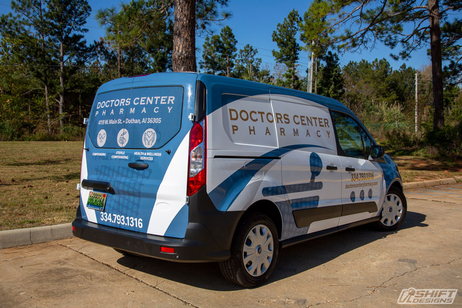 Doctors-Center-Pharmacy-Ford-Transit-Connect-Van-Full-Vehicle-Wrap-12