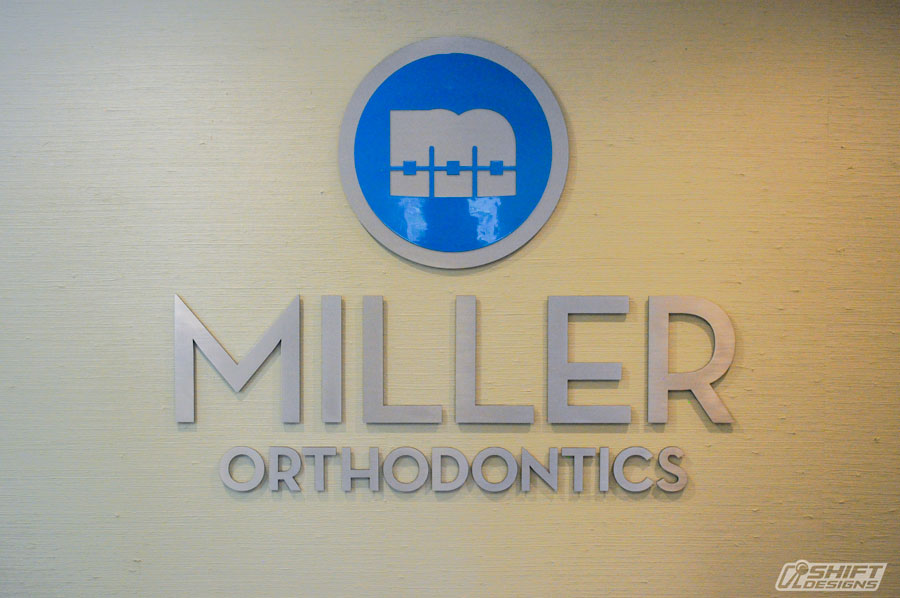Miller-Orthodontics-Stainless-Steel-3D-Laser-Cut-Standoff-Sign-1